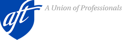 American Federation of Teachers logo.