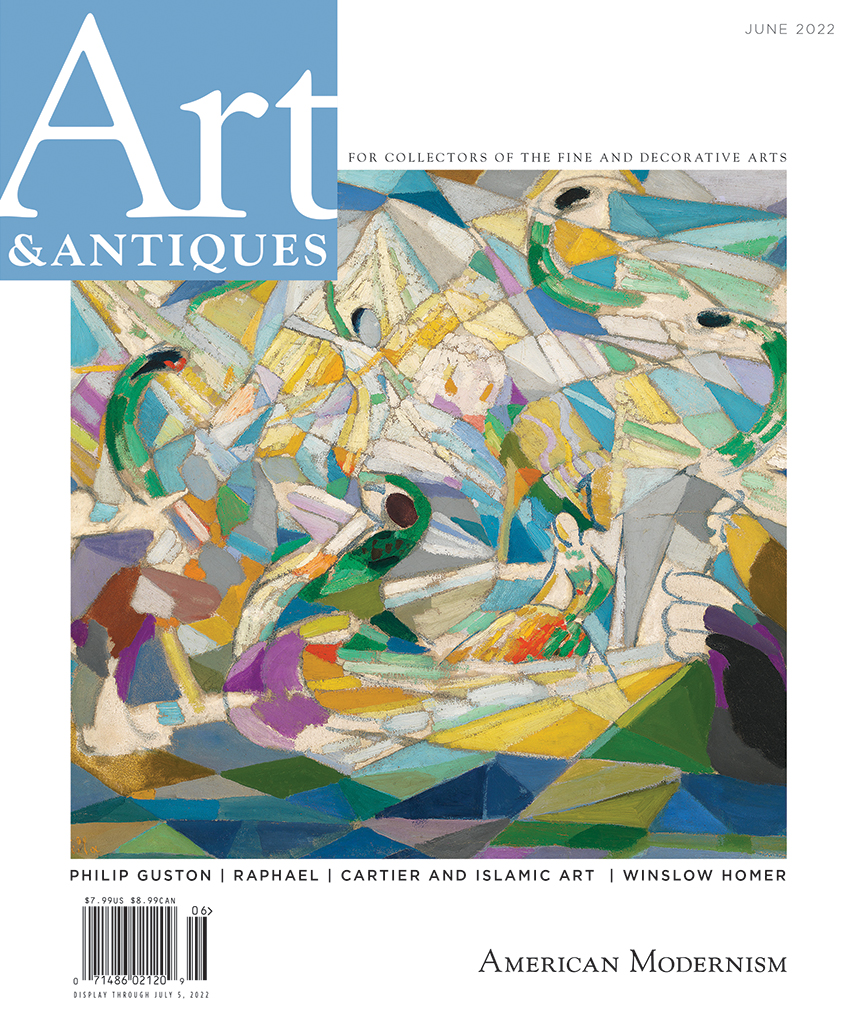 Art & antiques mag cover