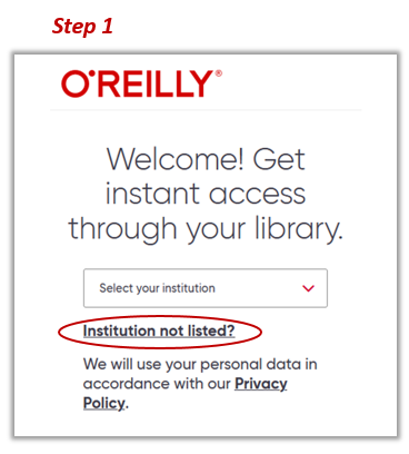 O'Reilly - Step 1