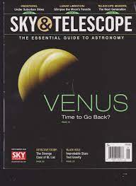 Sky and telescope mag cover