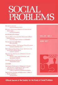 Social Problems journal cover